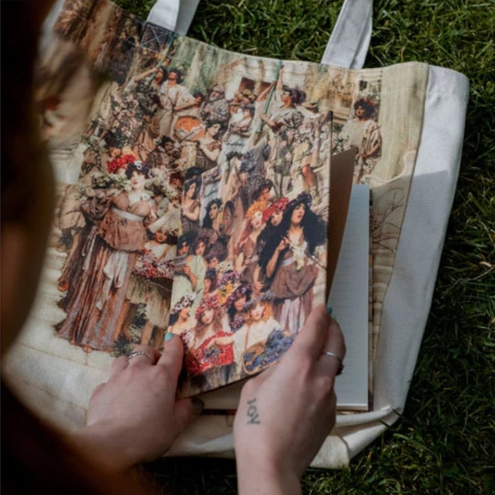 Borsa In Tela Paperblanks - Primavera - Lawrence Alma-Tadema