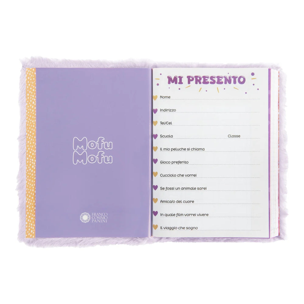 Diario Standard Giornaliero Mofu Mofu Pinguino, Datato 2025/2026, 12 Mesi - Franco Cosimo Panini