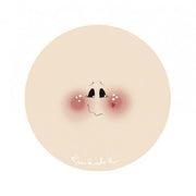 10 Visi Stampati Su Tessuto - Shinny - Diam. 13 - Renkalik