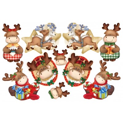 Fommy Deco Renne Cm 20x30 - Renkalik