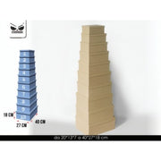 Scatola In Cartone Monocolore Dimensioni Assortite - Mood