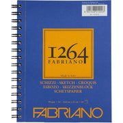 Fabriano Blocco 1264 Schizzi Spiralato Lato Lungo - 90gsm - A5 - 60 Fogli