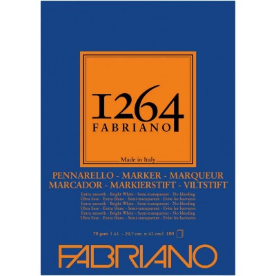 Fabriano Blocco Marker 1264 - 70gsm - A3 - 100 Fogli