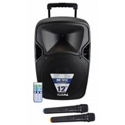 Karma Bm1012, Diffusore Amplificato 120 Watt - Usb + 2 Trasmettitori Palmari