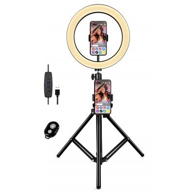 Karma Selfie Kitu25s,  Kit Selfie Da 25cm Con Supporto Treppiede Estensibile