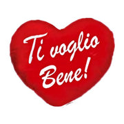 Cuore Peluche Ricamato 23cm – Ti Voglio Bene!