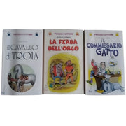 Set 3 Libri: Il Cavallo Di Troia / La Fiaba Dell'orco / Il Commissario Gatto