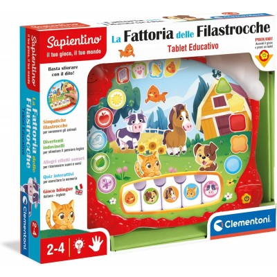 Sapientino La Fattoria Delle Filastrocche - Tablet Educativo - Clementoni