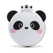 Spazzola Con Specchio - Nice Hair - White- Panda - Legami