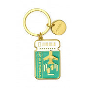 Portachiavi In Metallo Smaltato - What A Key Ring! - Travel