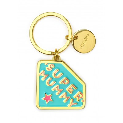 Portachiavi In Metallo Smaltato - What A Key Ring! - Super Mummy