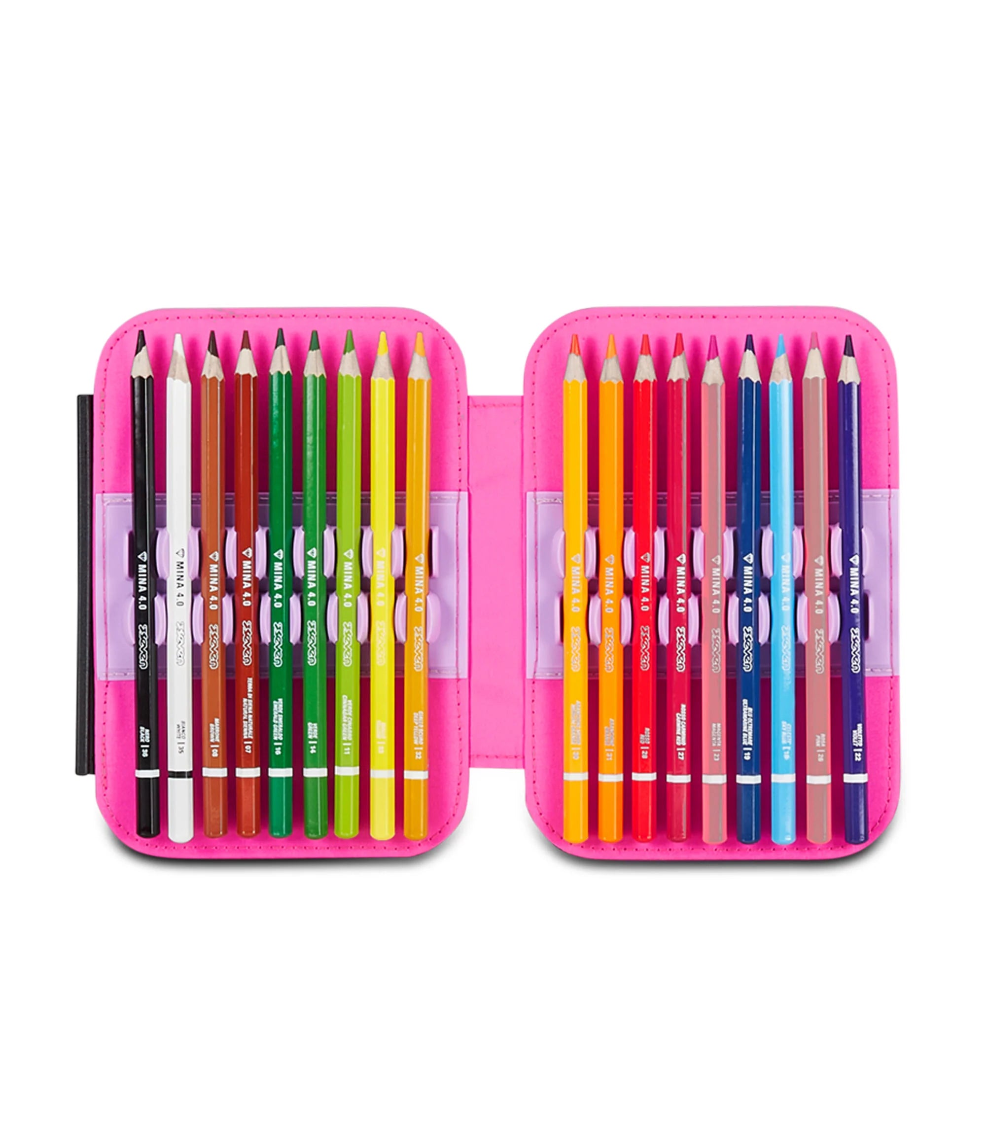 Astuccio Completo 1 Zip SJ Girl Speed Pad Unibraid - Rosa/Fucsia