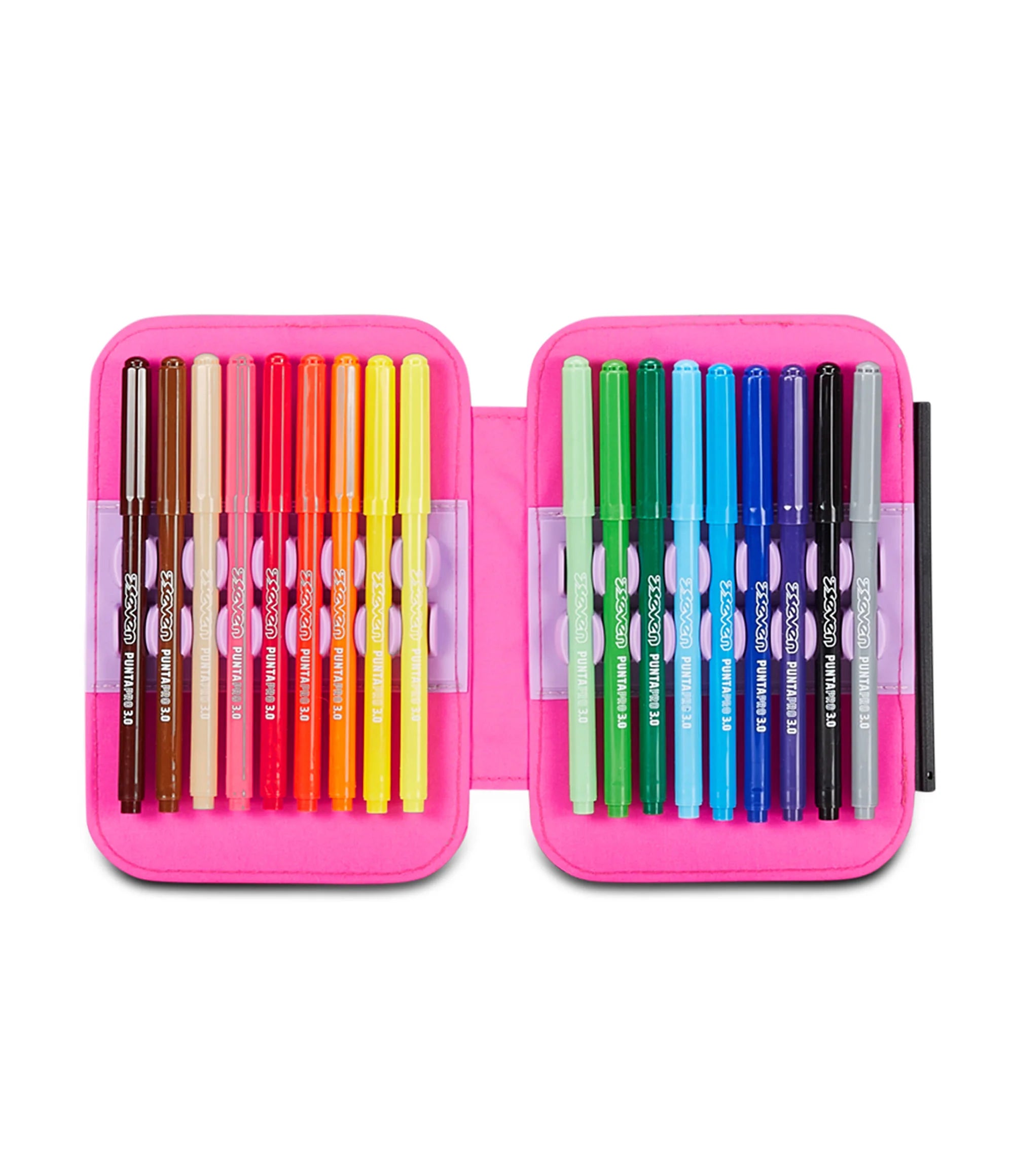 Astuccio Completo 1 Zip SJ Girl Speed Pad Unibraid - Rosa/Fucsia