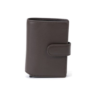 Porta Carte Axel Plus Con Zip Marrone | Campo Marzio