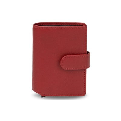 Porta Carte Axel Plus Con Zip Rosso Ciliegia | Campo Marzio