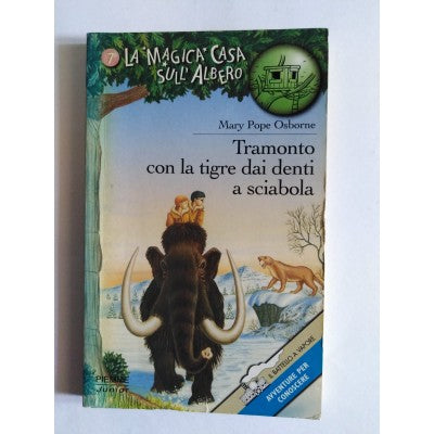 Tramonto Con La Tigre Dai Denti A Sciabola