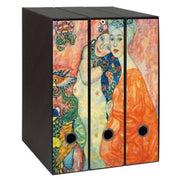 Set 3 Raccoglitori Image - Formato Protocollo - Dorso 8 Cm - Gustav Klimt - Le Amiche