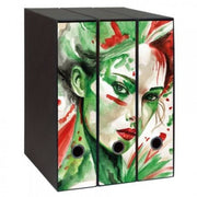 Set 3 Raccoglitori Image Donne - Speranza, Purezza, Passione - Formato Protocollo - Dorso 8 Cm