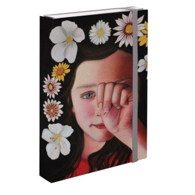 Scatola Progetti Con Elastico Image Donne - Fiori Di Rinascita - Dorso 5 Cm - 33x25 Cm