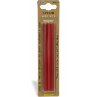 Set 3 Stick Ceralacca Per Pistole A Caldo 7mm - Wiler
