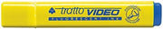 TRATTO VIDEO EVIDENZIATORE PUNTA SCALPELLO - TRATTO 1-5 MM
