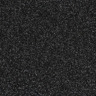 Feltro Stardust Glitter Nero Termoformabile 50x50