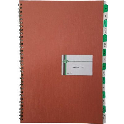 Prodotti Flex 131732000 – Rubrica A-z Spiralata – 29,7 X 21 Cm