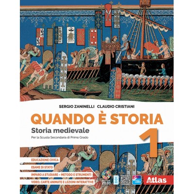 Quando è Storia. Con Imparo A Studiare, Educazione Civica, Storia Antica. Per Le Medie. Con E-book. Storia Medievale (vol. 1)
