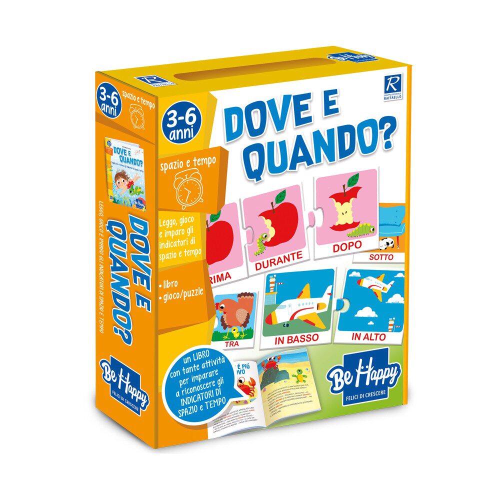 Dove e quando?, Con Puzzle – Raffaello