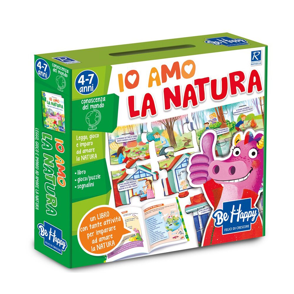 Io Amo La Natura, Con Puzzle – Raffaello