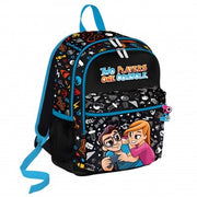 Zaino Doppio Scomparto Two Players Oneconsole - Seven