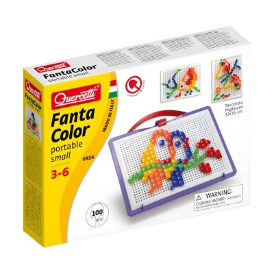 Tavoletta Chiodini Fantacolor Portable Small - Quercetti 0924