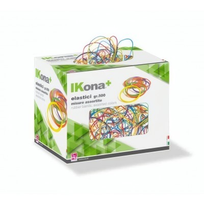 Elastici In Misure Assortite 500gr - Ikona+