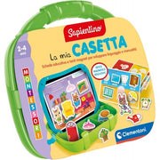 Clementoni Sapientino Valigetta Magnetica Casetta Montessori - Gioco Educativo Montessori 2 Anni Per Imparare Nuove Parole