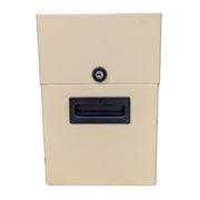 Schedario In Metallo Flex 30x19,5x29 Cm Chiusura Con Chiave E 2 Divisori