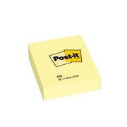 Blocco foglietti - 654 - 76 x 76 mm - giallo Canary - 100 fogli - Post-it