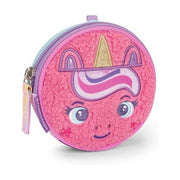 Mofu Mofu - Portamonete, Con Pratica Chiusura Zip, Ideale Per Riporre Monete E Altri Piccoli Oggetti, 9x3 Cm, Lilla