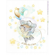 Pannello Copertina Bimbo Elefante A Little Star Is Born