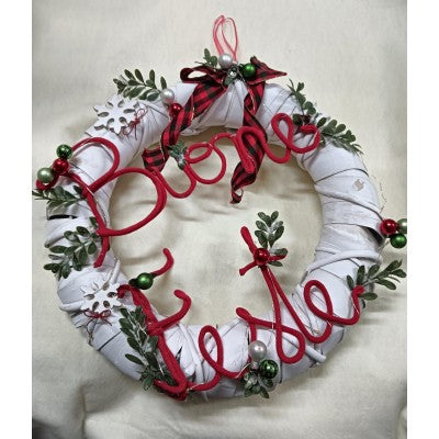 Ghirlanda Natalizia "buone Feste”