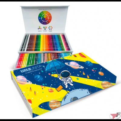 Cassettiera 72 Pastelli Mina 4.0 Tintaunita Fusto Glitter - Spazio