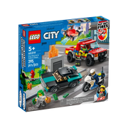 Lego City - Soccorso Antincendio E Inseguimento Della Polizia 60319