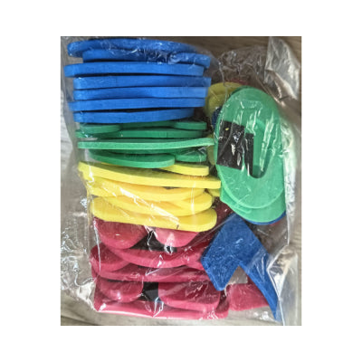 Sacchetto 36 Lettere/numeri Magnetiche Cm 5 - Cwr T300/2