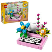 Lego Creator 3 In 1: Macchina Da Scrivere Con Fiori Giocattolo - Si Trasforma In Keytar O In Vaso 31169