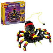 Lego Creator 3 In 1 Animali Selvatici: Ragno Trasformista - Trasformabile In Scorpione E Serpente 31159