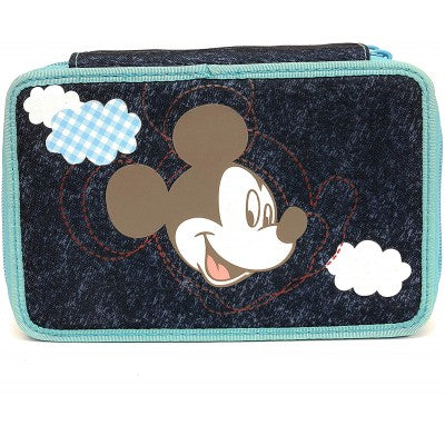 Astuccio Tre Zip - Mickey Mouse