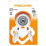 Corner Squeeze Punch 3-in-1 - Perforatore Per Angoli "radius" - Fiskars