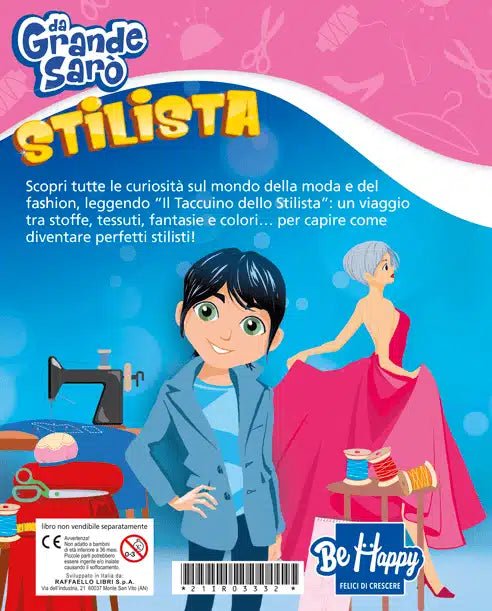 Giochiamo Con La Moda, Da Grande Sarò Stilista, Con Modelli 3D Double Face – Raffaello