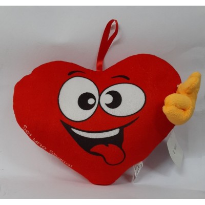 Cuore Peluche Emoticon – Sei Uno Sballo!