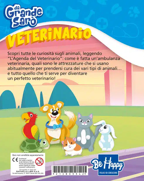 S.O.S. Animali, Da Grande Sarò Veterinario, Con Puzzle 3D – Raffaello