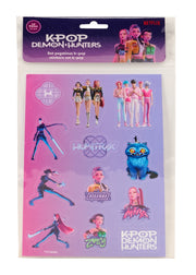 K-Pop Demon Hunters Stickers Set – 12 Adesivi